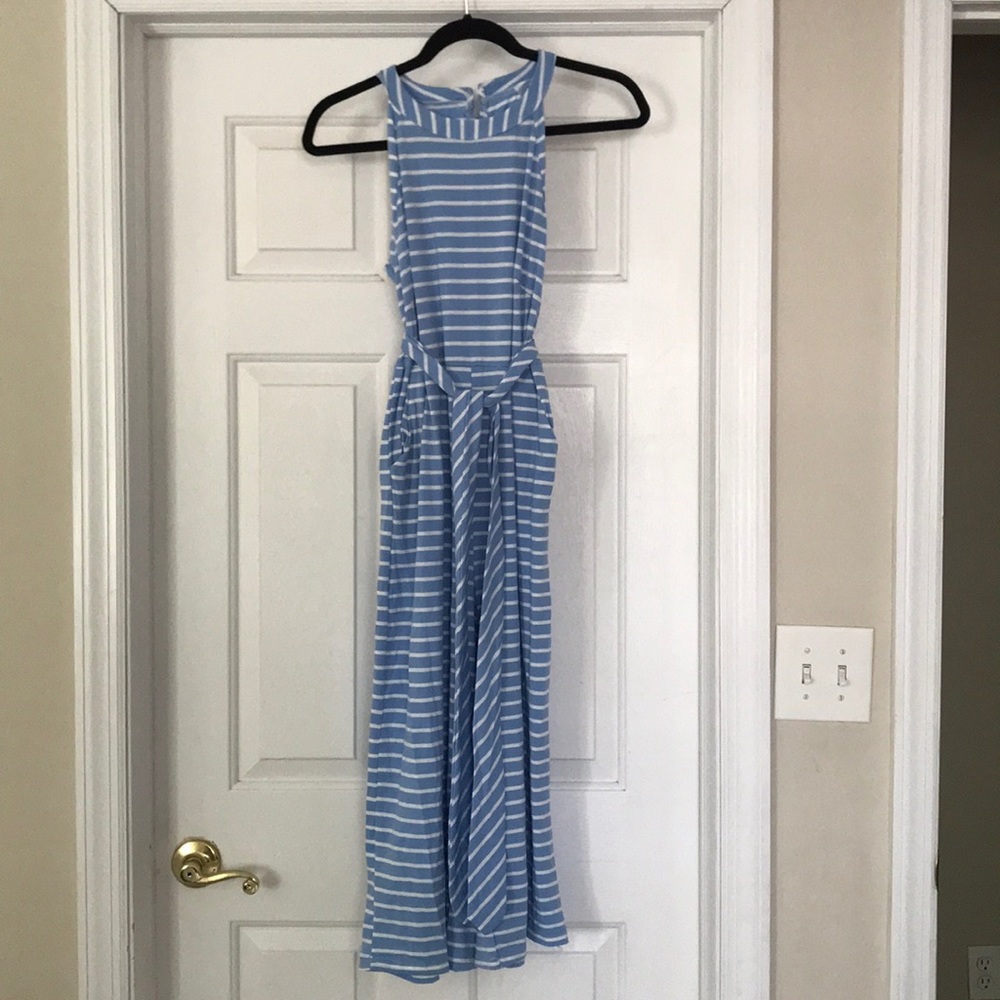 Wide leg Capri jumpsuit
